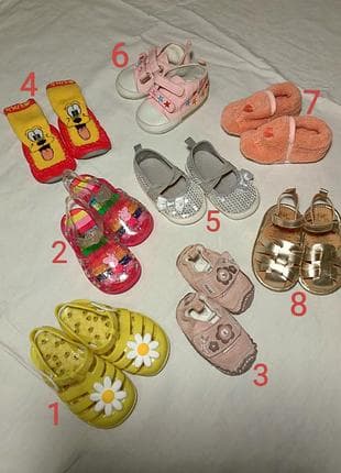 Взуття для дітей (новонароджених і не тільки). дівчинка. — фото 10 з 10