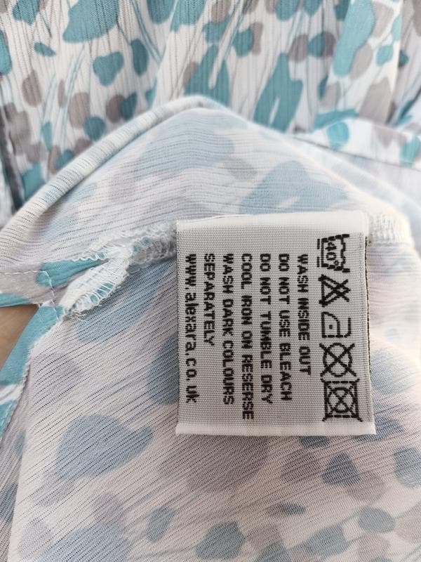 Літня блузка з рюшами жіноча — фото 3 з 4