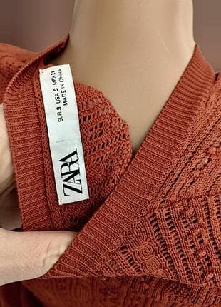 Стильна кофта в сіточку жіноча — фото 2 з 5