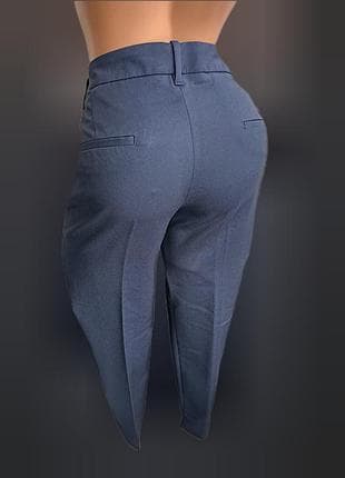Сині класичні брюки жіночі від zara