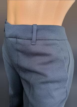 Сині класичні брюки жіночі від zara — фото 4 з 9