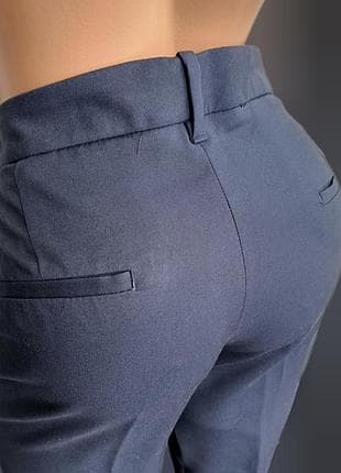 Сині класичні брюки жіночі від zara — фото 5 з 9