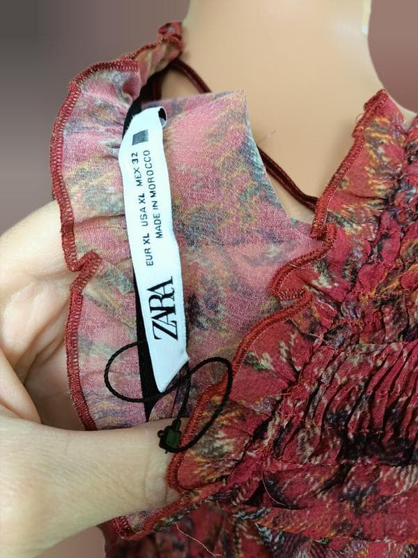 Шифонова сукня від zara жіноча