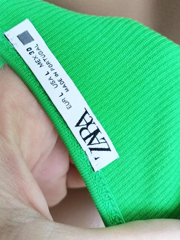 Майка із зав'язками на шиї від zara — фото 2 з 5