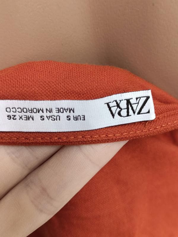 Однотона майка від zara — фото 2 з 5