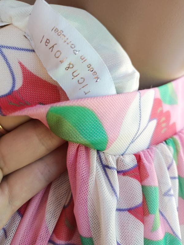 Довга спідниця в сіточку жіноча — фото 3 з 5