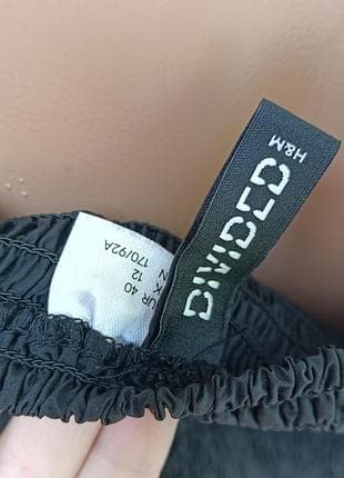 Топ чорний жіночий з кісточками збоку — фото 5 з 5